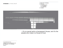 Tablet Screenshot of gysemansclothinggroup.com
